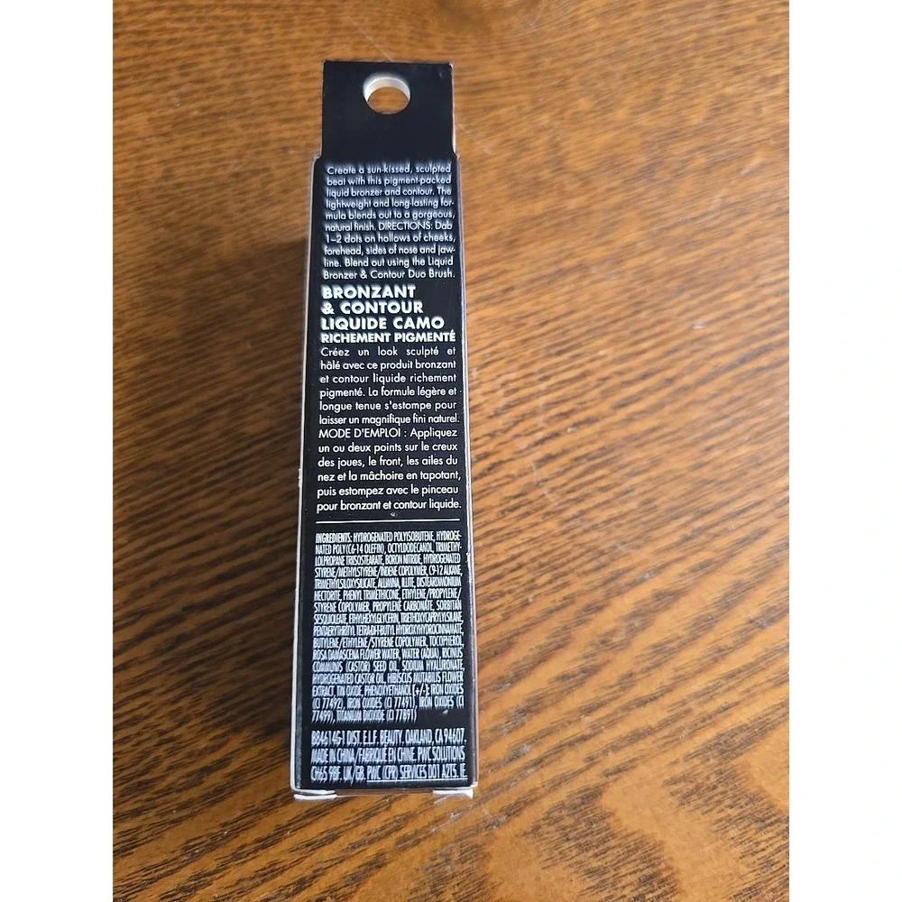 e.l.f. Camo Liquid Bronzer & Contour, Silky Highly Pigmented Formula, B0DHRTGJPJ